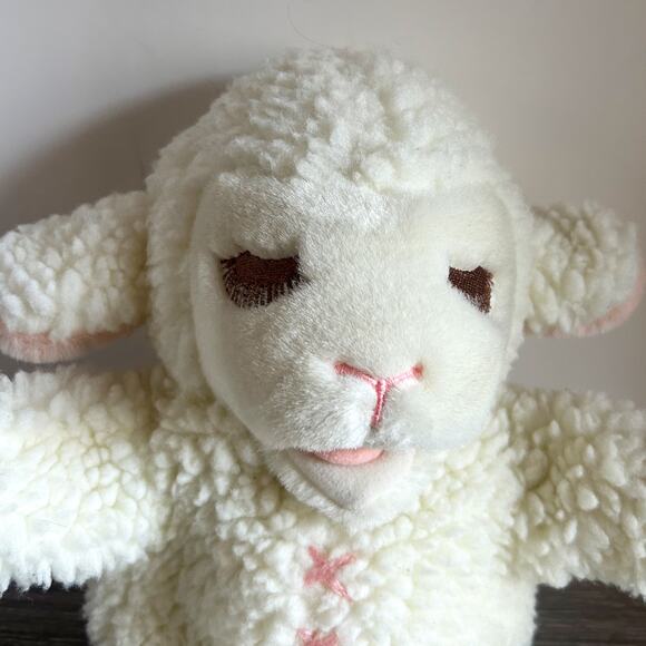 Vintage 1987 Baby Lamb Chop Shari Lewis Plush Hudson’s Hand Puppet EUC - Picture 3 of 7